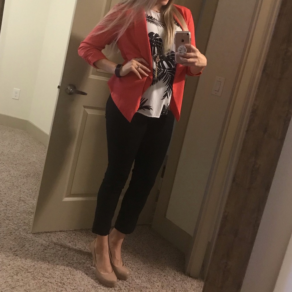 Crop Black Dress Pant